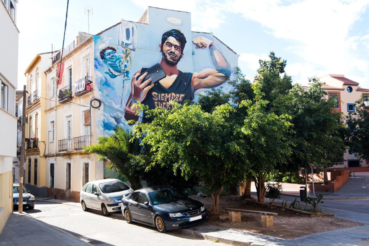 Street Art Fantasy 2 Appartement Málaga Buitenkant foto