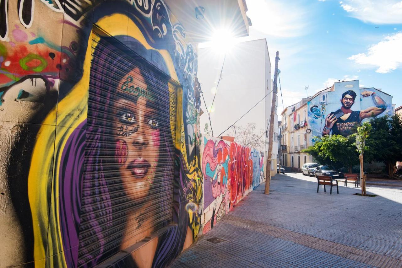 Street Art Fantasy 2 Appartement Málaga Buitenkant foto
